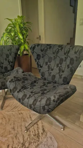 Par de Poltronas de Design Exclusivo Tumar