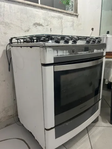 Fogão + mesa de mármore