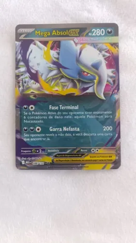 Carta pokémon rara Mega Absol