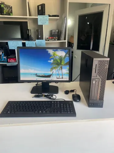 computador completo intel core i3 9ªger/8gb mem /500gb hd+ssd 240gb /tela 19 garantia nf