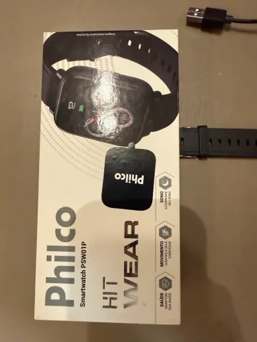 Smartwatch Philco Hit Wear Preto