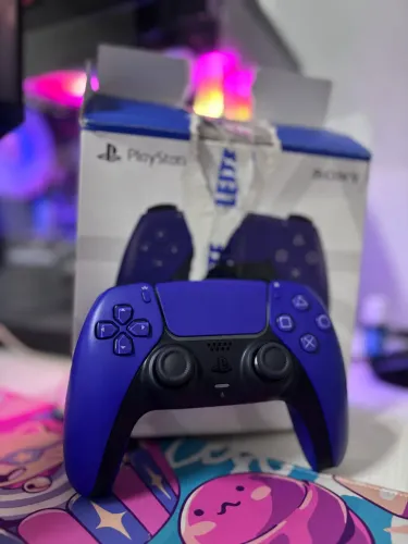 Controle de PlayStation 5 ROXO