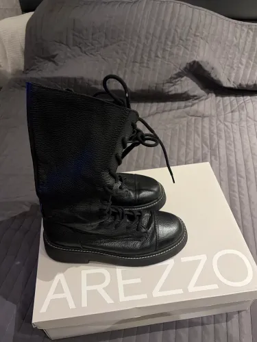 Bota arezzo 36 couro