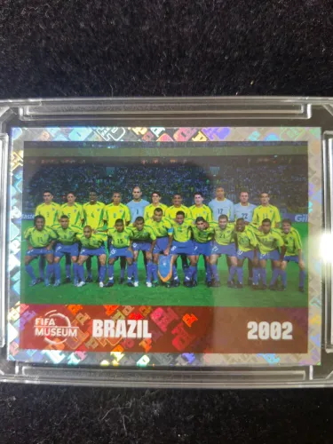Brasil 2002 | Penta | Seleção Brasileira | Campeã do Mundo | Case Magnético de Acrílico