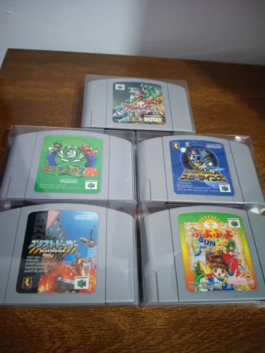 Lote Cartuchos Nintendo 64 Original Japonês