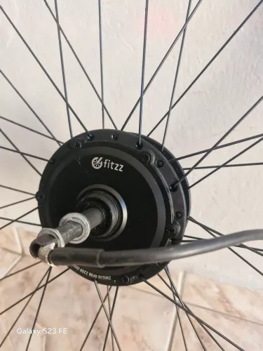 Motor para bicicleta elétrica | Cubo traseiro 350W / 36V para catraca de rosca