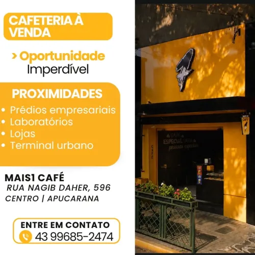 Oportunidade Cafeteria