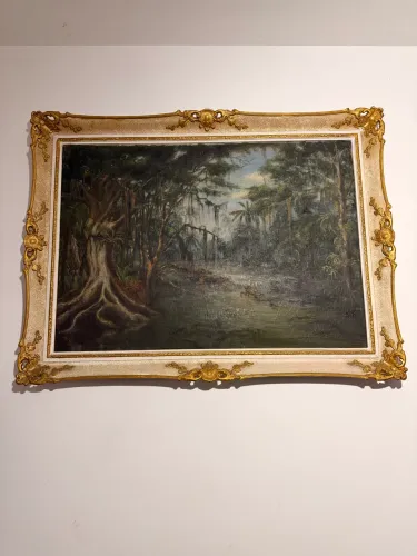 Quadro feito pelo Diógenes Sodré mas não assinado, podendo ser outro artista