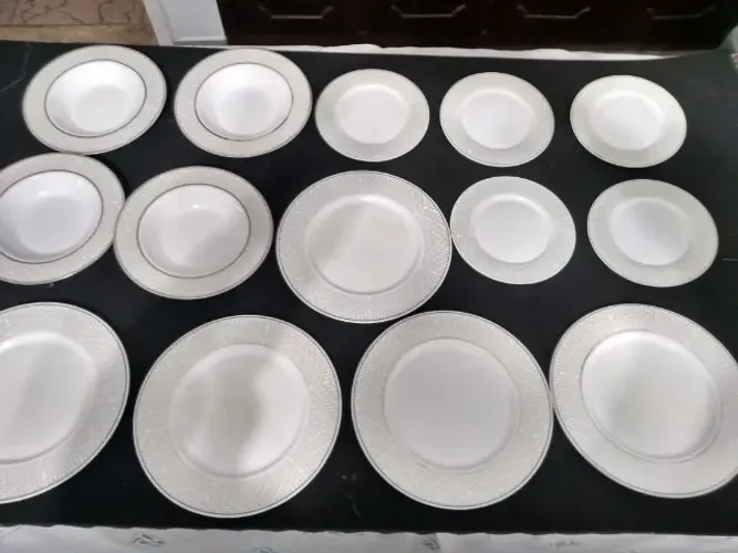 aparelho de jantar ( pratos 14 pçs)