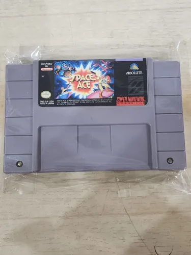 Cartucho original de super nintendo Space Ace