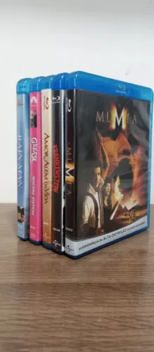 Lote de filmes em Bluray