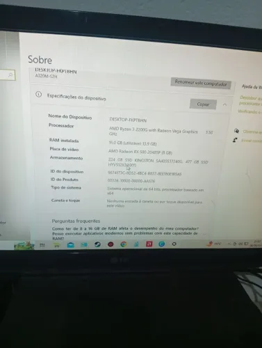Vendo cpu