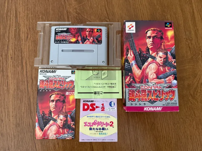 Contra spirits super famicom original
