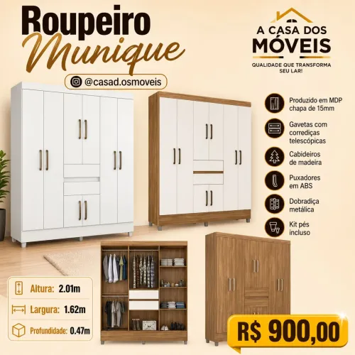 Guarda roupa Munique