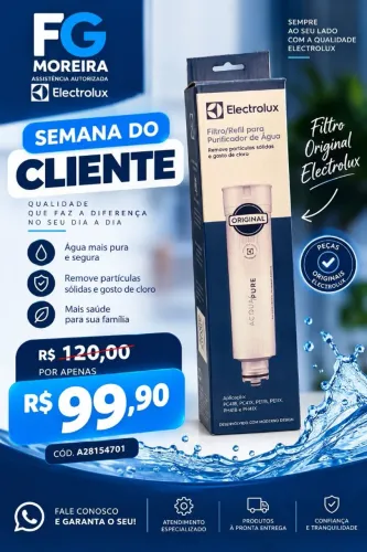 Filtro refil para purificador Electrolux