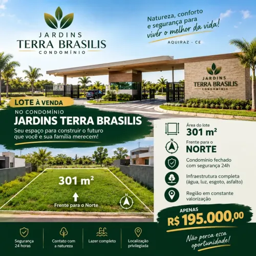 Casa de condomínio para venda tem 301 metros quadrados em Jacundá - Aquiraz - CE