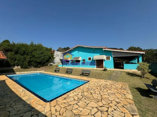 Ibiúna, casa de campo com 5 dormitórios em condomínio de alto padrão