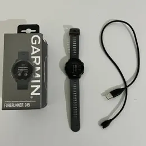 Garmin forerunner 245 medidor de ritmo cardiaco e pace.