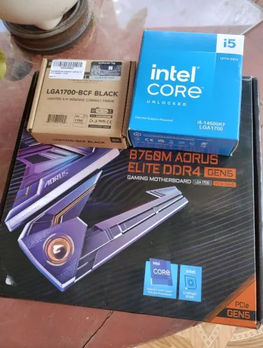 Kit i5 14600KF + B760M (DDR4) Aorus Elite