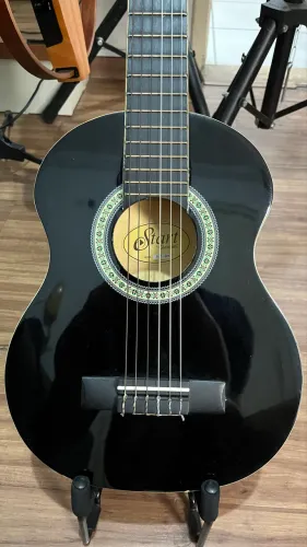 Violão Infantil Giannini NR-BK Preto Nylon 1/4