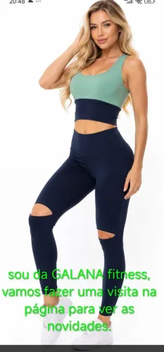Roupas fitness esportivas