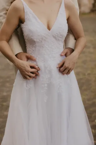 VESTIDO DE NOIVA ASSINADO