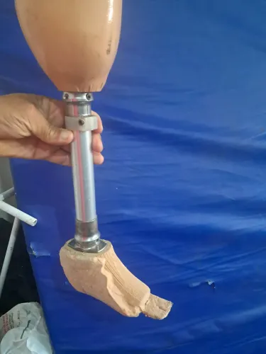 Protese para reformar abaixo do joelho