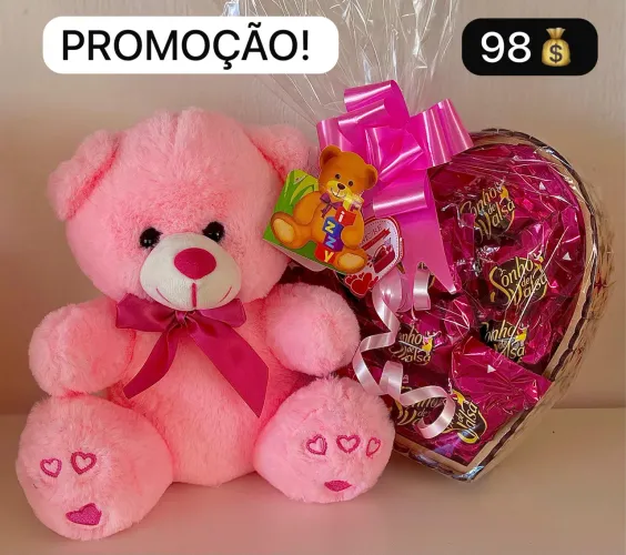PROMOÇÃO de Cestas de Café da manhã , Buquês , Cestas Românticas, Presentes 
