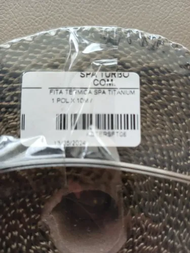 Termotape Fita Térmica melhor marca do mercado SPA Turbo - com 9 abraçadeiras