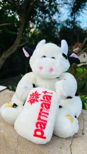URSINHO pelúcia - Parmalat Vaca vaquinha 