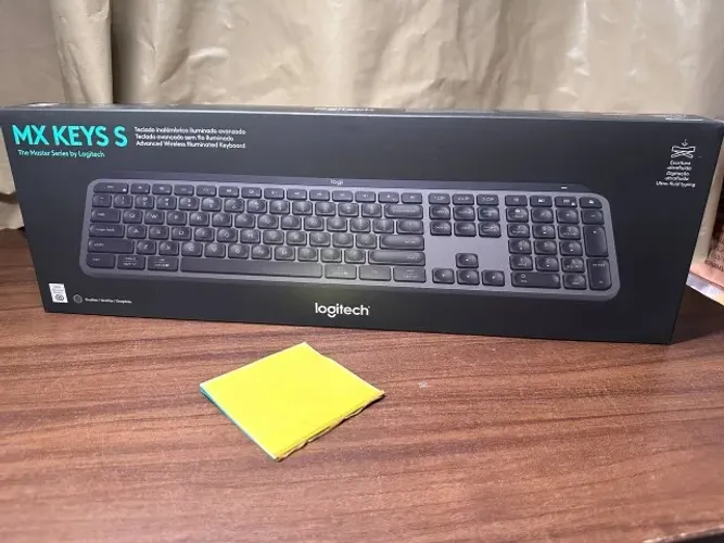 Teclado Logitech MX Keys S LACRADO ! NOVO! Nota Fiscal e 1 ano de Garantia