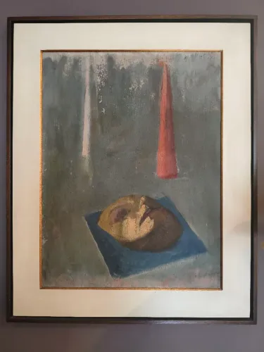 Quadro pintura óleo sobre tela