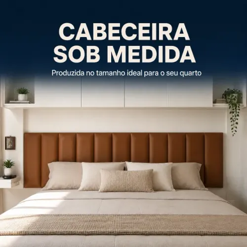Cabeceira Estofada Sob Medida Personalizada