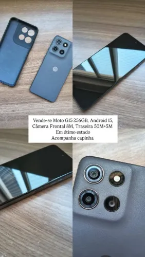 Celular Moto G15 256GB