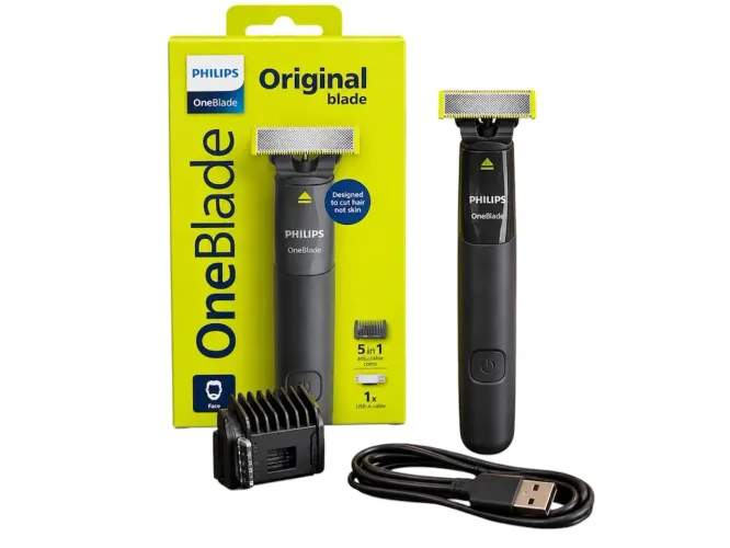 MÁQUINA DE BARBEAR PHILIPS ONEBLADE ORIGINAL
