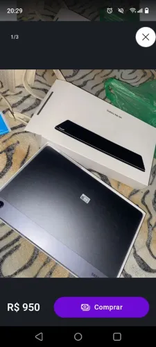 Vendo Galaxy Tab Samsung A11+ 6GB/ 128GB de memória
