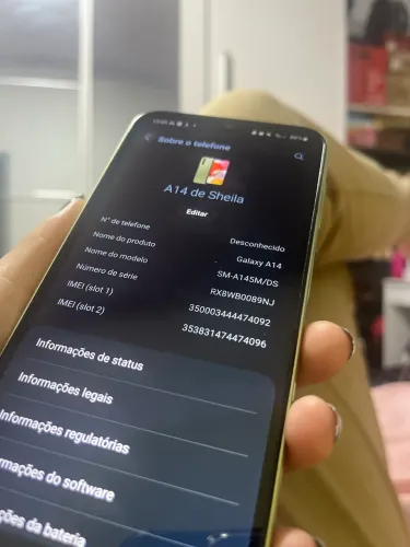 Samsung Galaxy A14 - valor negociável