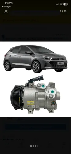 Compressor Hb20 1.0 2020 2021 A 2025 Original Doowon