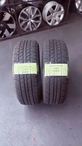 2 PNEUS 265 65 17 FUZION USADOS Pajero/hilux/s10