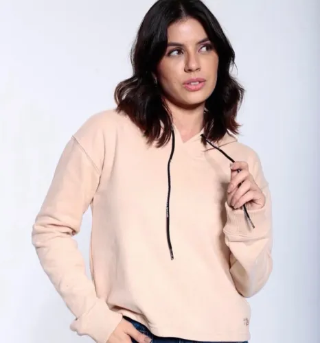CROPPED MOLETOM GAJANG 