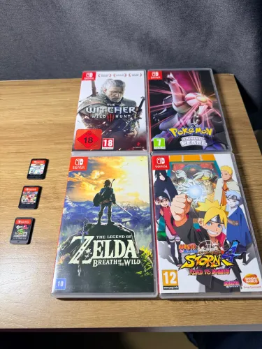Lote de jogos Nintendo Switch 