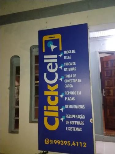 Placa de led para comércio 2m