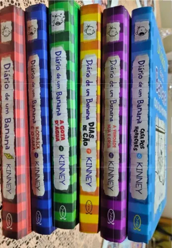 Coleção Diário de um Banana - volumes 1 a 7