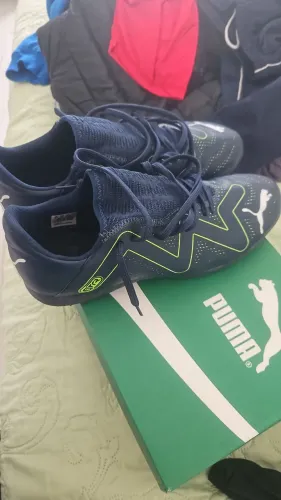 Chuteira Puma azul
