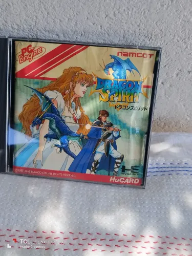 Hucard japonês - Nec Pc Engine TurboGrafx - Game ou jogo - Dragon Spirit - CIB - Vintage