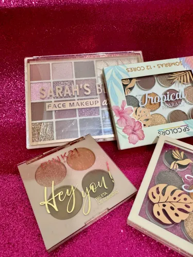 Kit com 3 Paletas de Maquiagem Novas e Lacradas