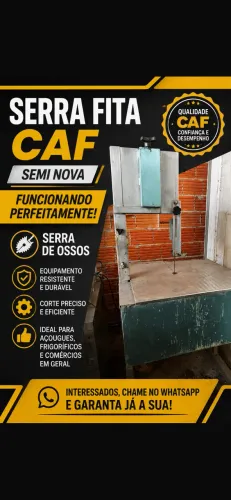 Serra de açougue industrial
