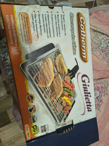Churrasqueira elétrica 127v