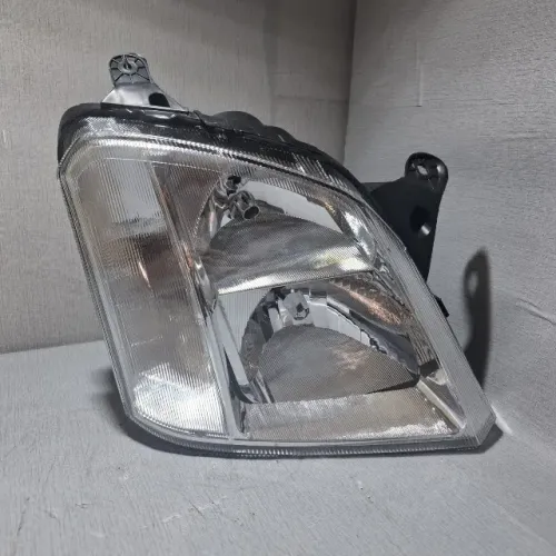 Farol Dianteiro Chevrolet Meriva 2003-2012 Foco Duplo Cromado Esquerdo