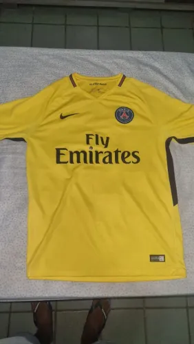 CAMISA DO PSG OFICIAL AMARELA DE 2017